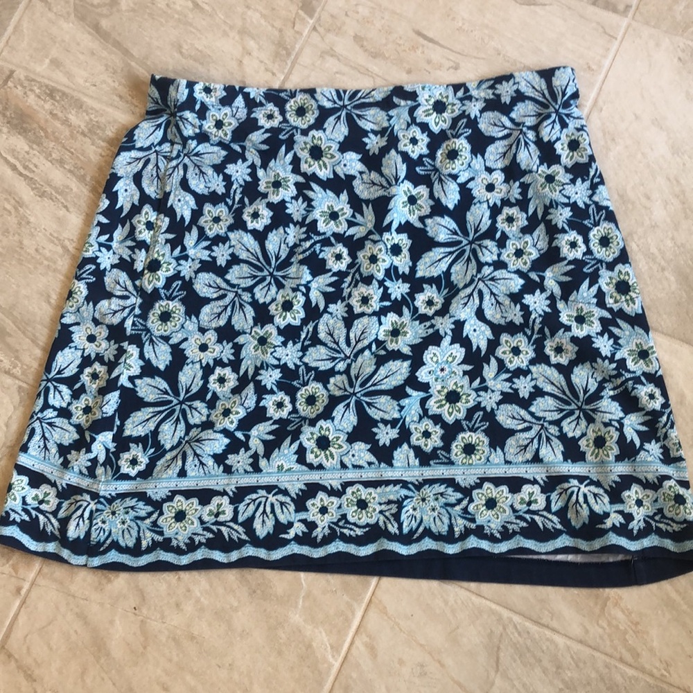 J.Jill cute floral skirt